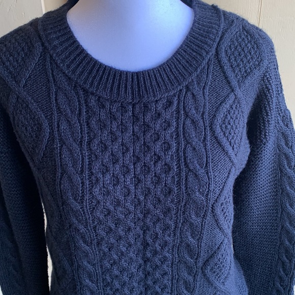 J Crew Sz XS Navy Blue Wool-blend Sweater - Picture 2 of 6